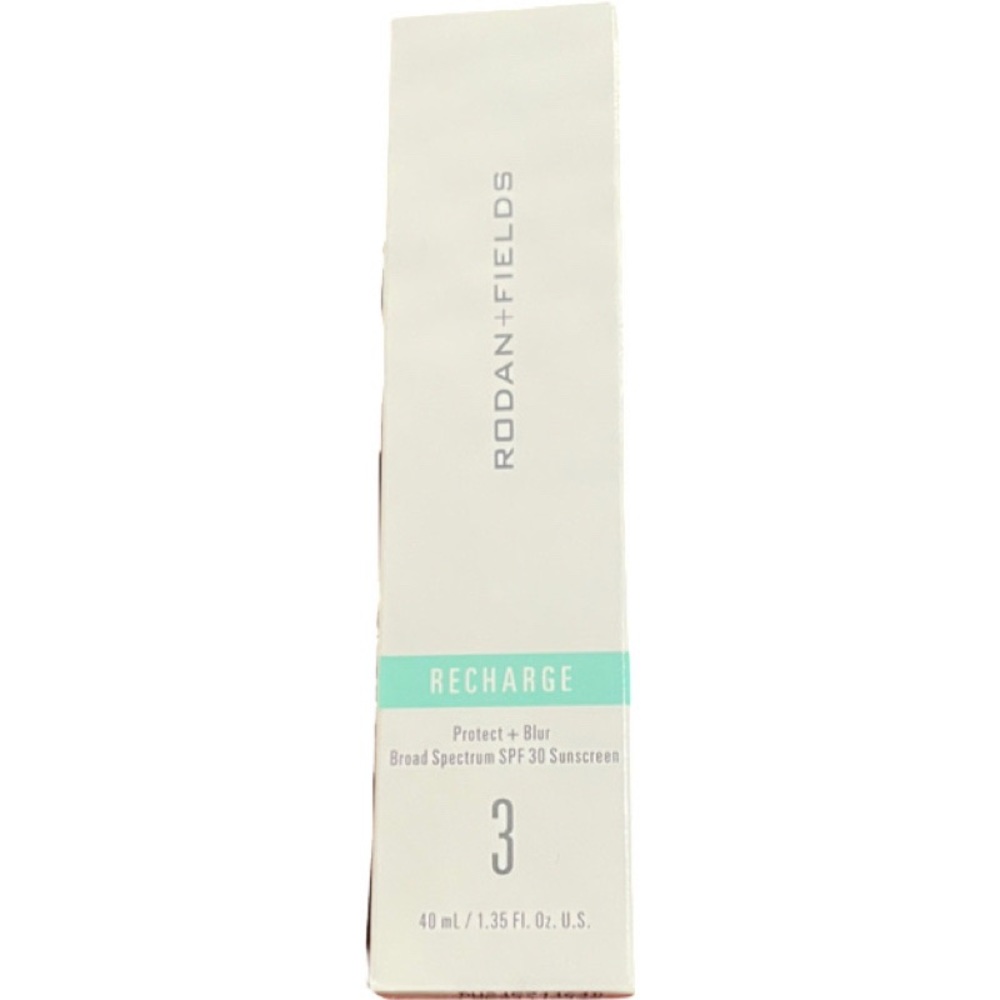 - Rodan + Fields  RECHARGE Protect and Blur SPF 30